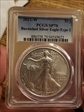 2021-W $1 Burnished Silver Eagle-Type 2 SP70