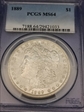1889 $1 MS64