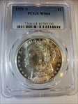 1921-S $1 MS64