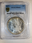 1879 $1 MS64+ 