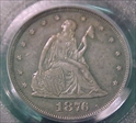 1876 20C AU58