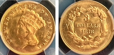 1878 $3 MS64
