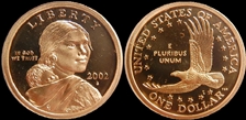 2002-S SAC$1 PR69DCAM