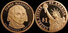 2007-S $1 James Madison PR69DCAM