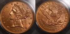 1900 $5 MS62