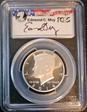 2014-S 50C Enhanced - Silver First Strike Moy Signature MS70PL