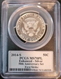 2014-S 50C Enhanced - Silver First Strike Moy Signature MS70PL