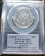 2014-S 50C Enhanced - Silver First Strike Moy Signature MS70PL