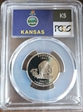 2005-S 25C Kansas PR70DCAM
