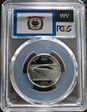 2005-S 25C West Virginia Silver PR70DCAM