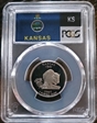 2005-S 25C Kansas Silver PR70DCAM