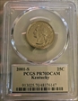 2001-S 25C Kentucky PR70DCAM