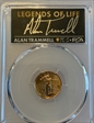 2022 $5 Gold Eagle First Day of Issue Legends of Life Alan Trammell MS70