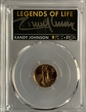 2022 $5 Gold Eagle First Day of Issue Legends of Life Randy Johnson MS70