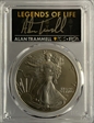 2022 $1 Silver Eagle Legends of Life First Strike Alan Trammell MS70