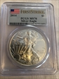 2014 $1 Silver Eagle First Strike MS70