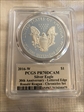 2016-W $1 Silver Eagle 30th Anniv - Lettered Edge Chronicle Michael R PR70DCAM