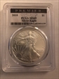 2010 $1 Silver Eagle MS69