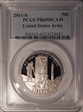 2011-S 50C United States Army PR69DCAM