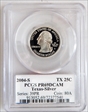 2004-S 25C Texas Silver PR69DCAM