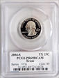 2004-S 25C Texas PR69DCAM