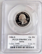 2004-S 25C Iowa PR69DCAM