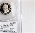 2004-S 25C Wisconsin PR69DCAM
