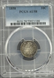 1858 10C AU58