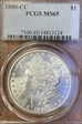1880-CC $1 MS65