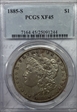 1885-S $1 XF45