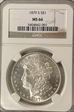 1879 S $1 Morgan  MS 66