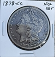 1878 CC $1 Morgan  VG