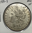 1891-S $1 Morgan  XF
