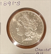 1891-S  Morgan choice AU