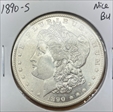 1890-S $1 Morgan  BU Nice
