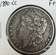 1890-CC $1 Morgan F+