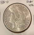 1881-O $1 Morgan  unc