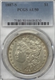 1887-S $1 AU50
