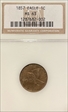 1857 1C Eagle  MS-63