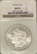 1878-CC $1 Morgan  MS 63
