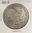 1892-S $1 Morgan  VG