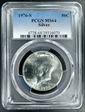 1976-S 50C Silver MS64