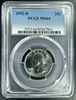1992-D 25C MS64