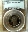 1983-S 25C PR69DCAM