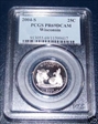 2004-S 25C Wisconsin PR69DCAM