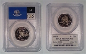 2002-S 25C Louisiana PR69DCAM