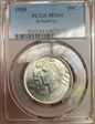 1938 50C Arkansas MS64