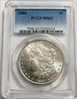 1880 $1 MS63