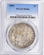 1896 $1 MS64
