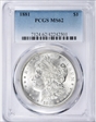 1881 $1 MS62